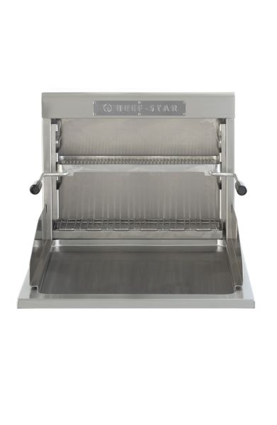 Berner BGEBFS60 Einbau-Bratplatte-Beefer-Kombi Bratfläche glatt